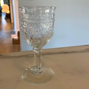Glass stem glasses
